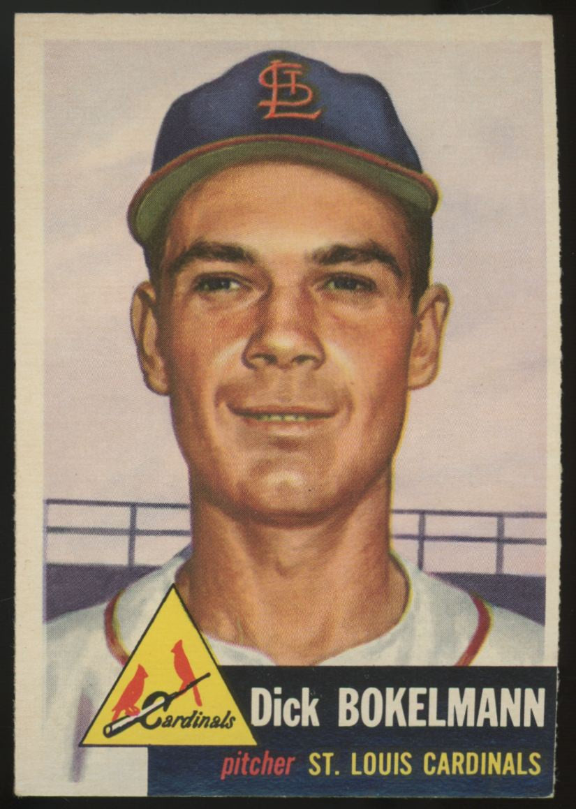 1953 Topps Dick Bokelmann #204 EX/MT