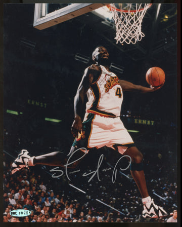 Upper Deck Shawn Kemp Signed Auto 8x10 Photo UDA Authentic COA