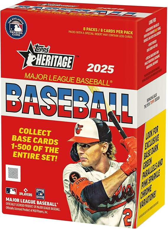 2025 Topps Heritage Baseball Blaster Box
