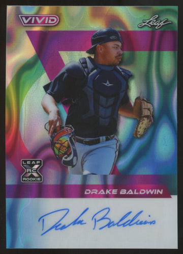 2024 Leaf Vivid Drake Baldwin RC Auto 1/1 #BA-DB1