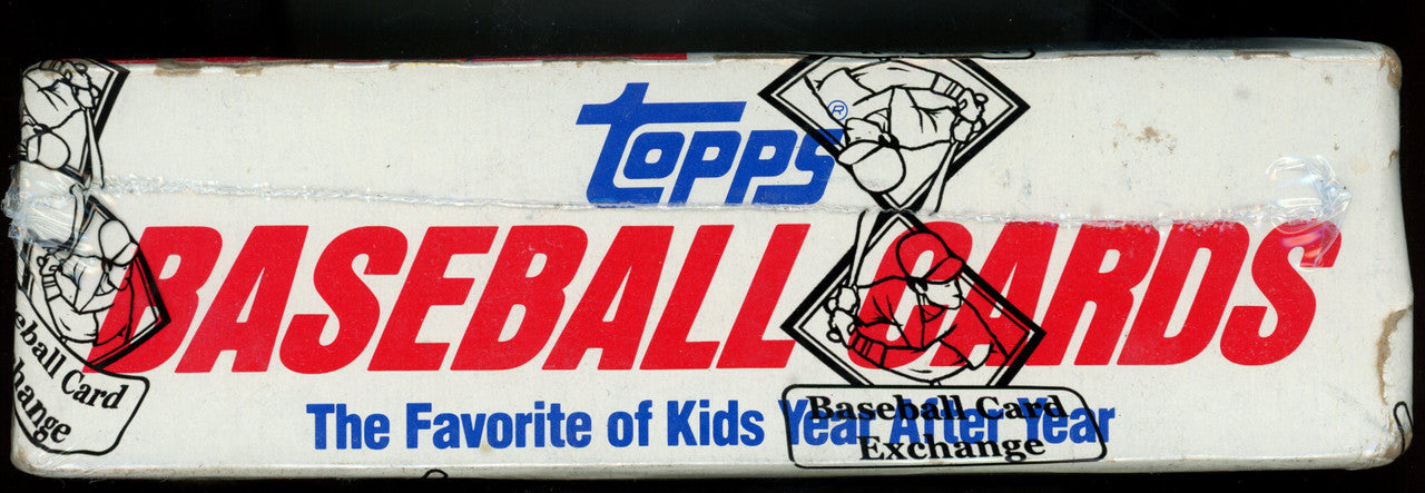 1982 Topps Baseball Cello Pack Box BBCE Wrapped And Sealed