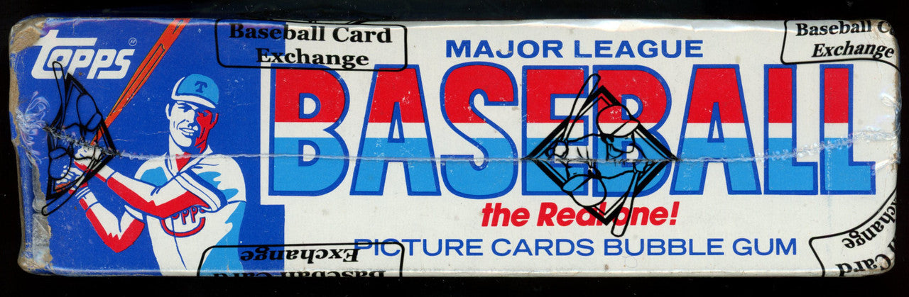 1982 Topps Baseball Cello Pack Box BBCE Wrapped And Sealed