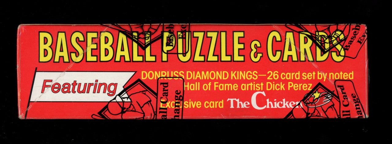 1982 Donruss Baseball Wax Box BBCE Wrapped And Sealed