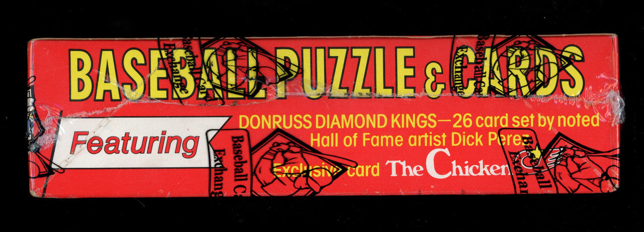 1982 Donruss Baseball Wax Box BBCE Wrapped And Sealed
