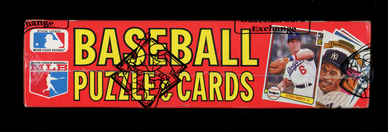 1982 Donruss Baseball Wax Box BBCE Wrapped And Sealed