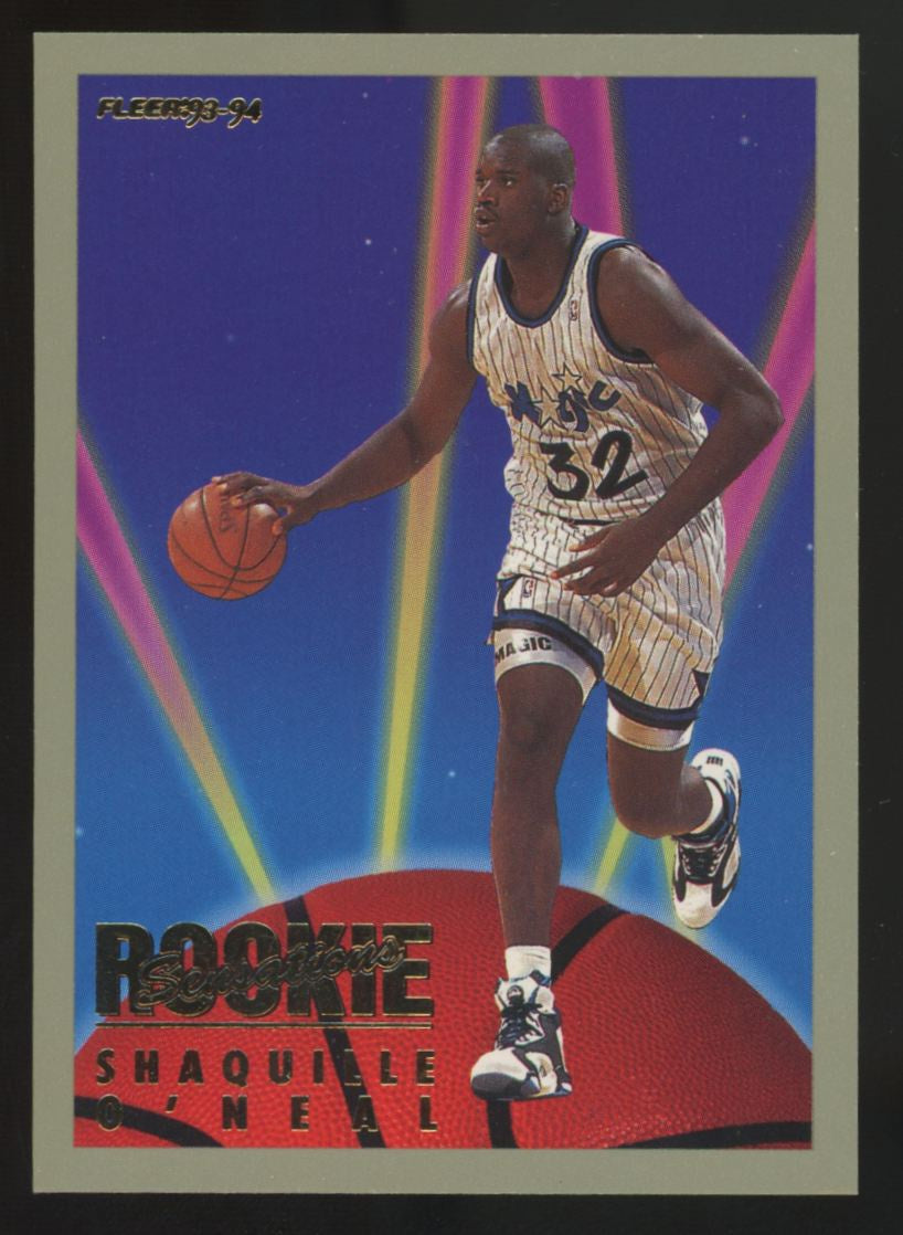 1993-94 Fleer Shaquille O'Neal Rookie Sensations #18