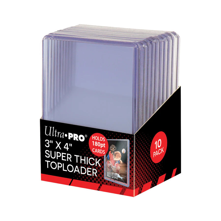 Ultra Pro 3" x 4" Super Thick 180pt Topload 10 Pack