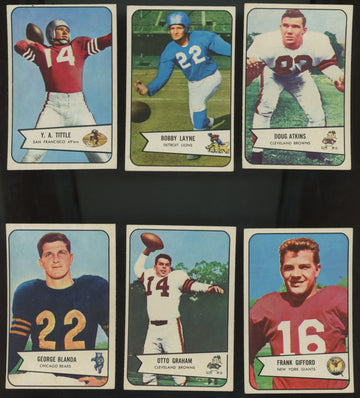 1954 Bowman Football Complete Set (128/128) VG-EX/EX On Average