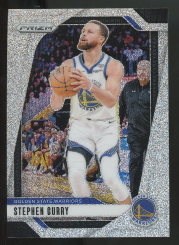 2024-25 Panini Prizm Stephen Curry Silver Glitter SSP #134
