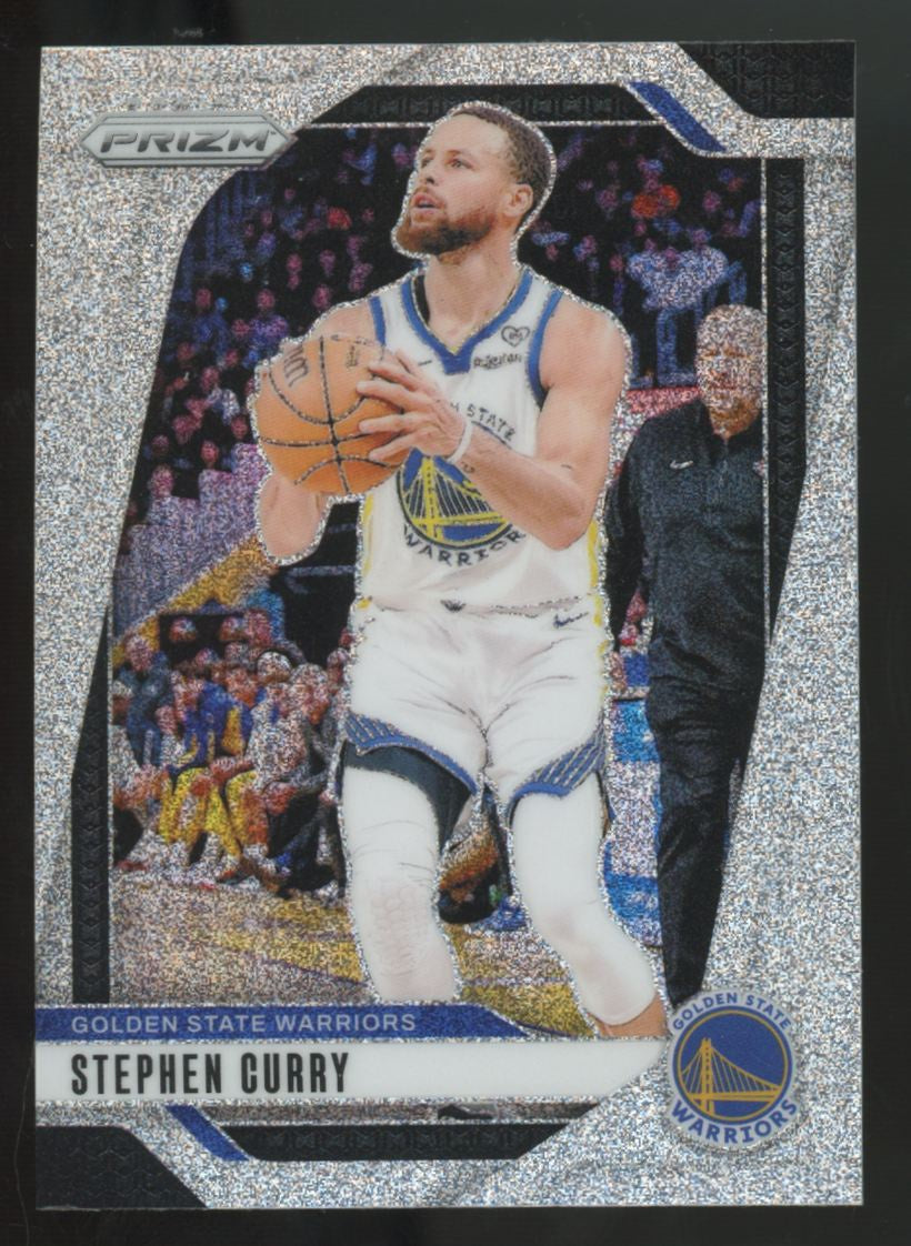2024-25 Panini Prizm Stephen Curry Silver Glitter SSP #134