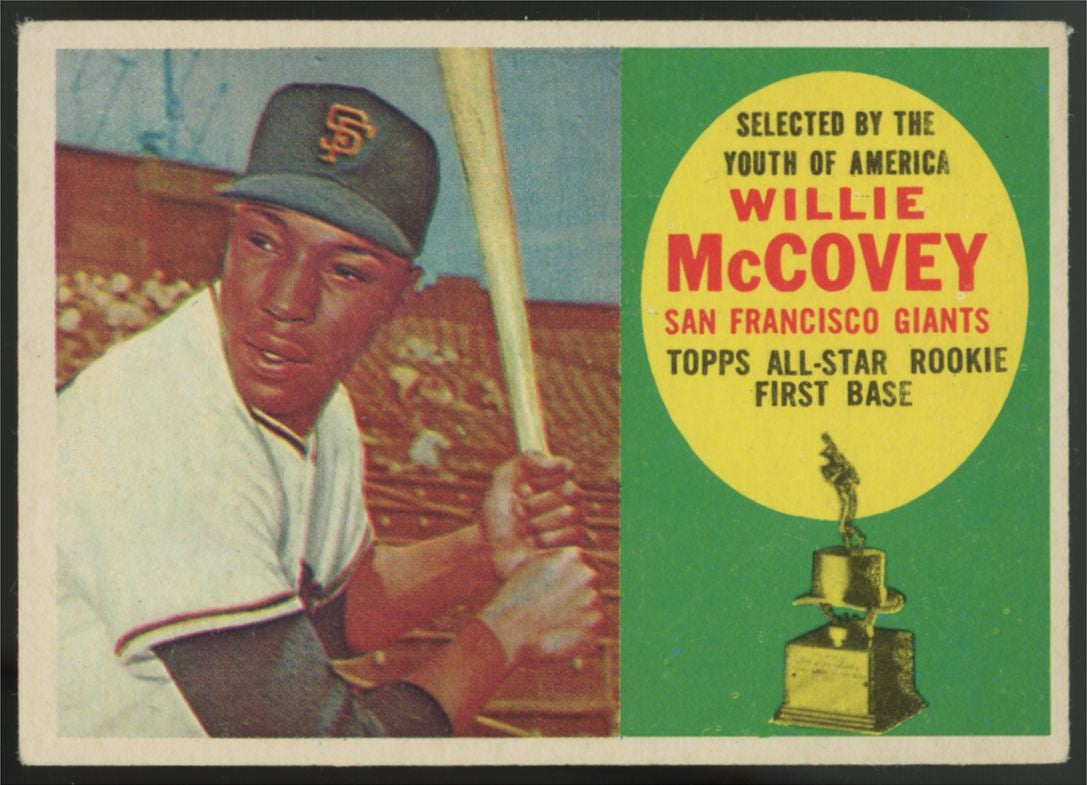 1960 Topps Willie McCovey All-Star Rookie #316 VG/EX-EX