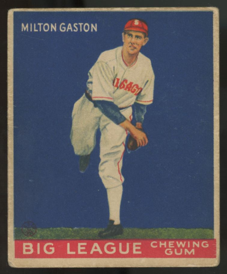 1933 Goudey Milton Gaston #65 VG