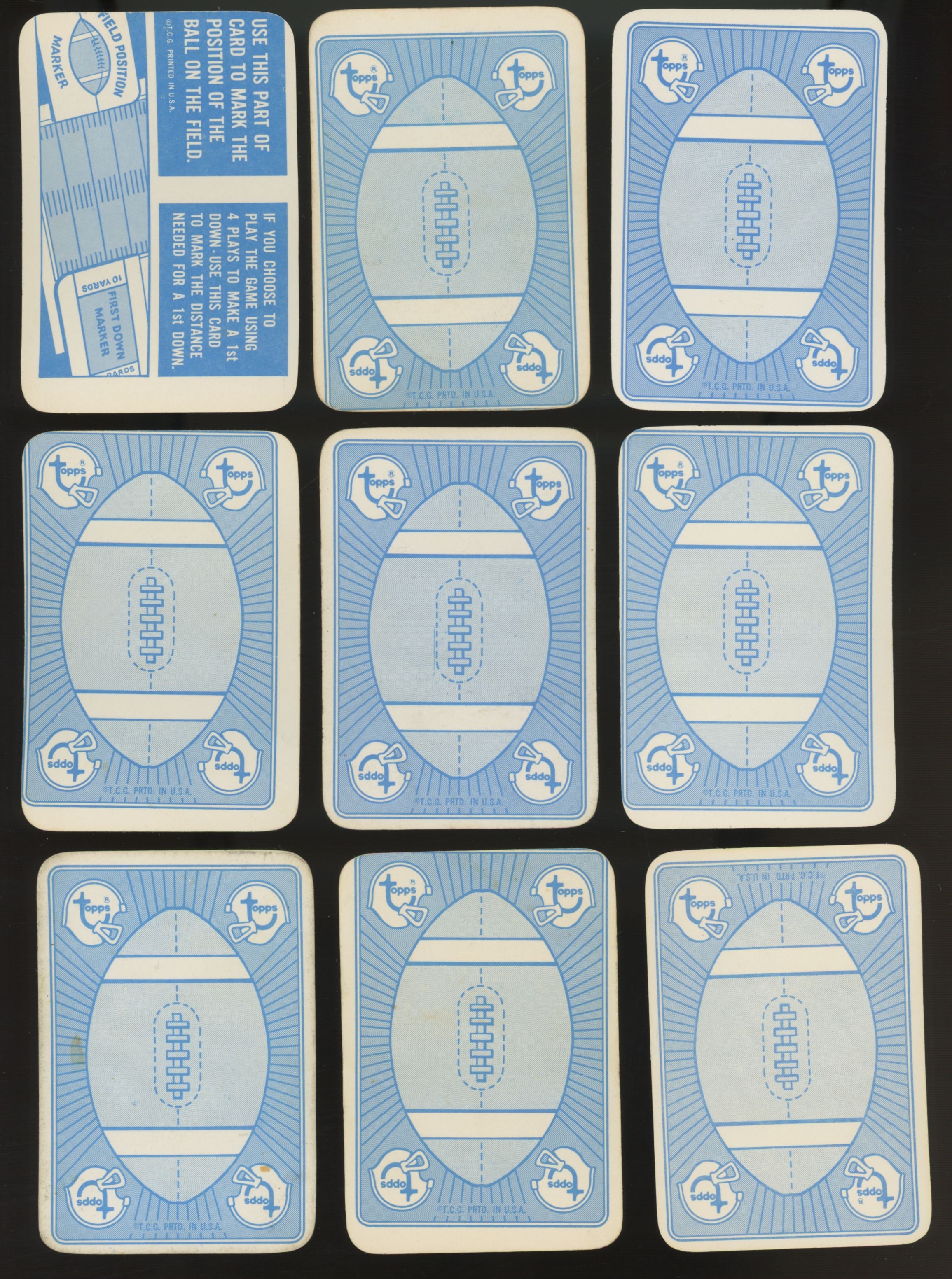 1971 Topps Football Game Complete Set (52) EX/MT