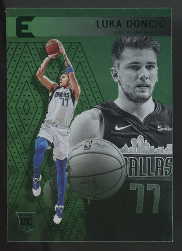 2018-19 Panini Chronicles Essentials Luka Doncic RC Green #214