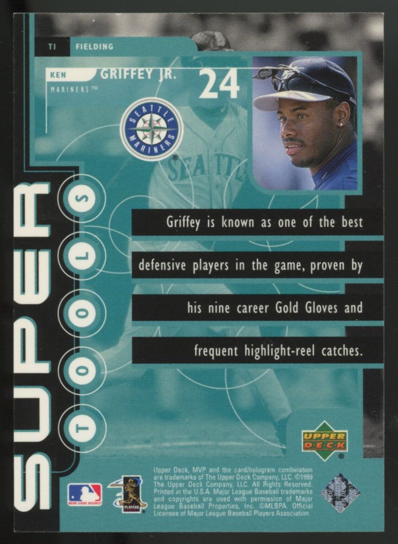 1999 Upper Deck MVP Ken Griffey Jr. Super Tools #TI "A"