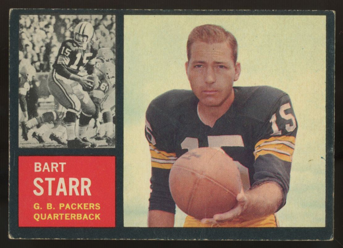 1962 Topps Bart Starr #63 VG