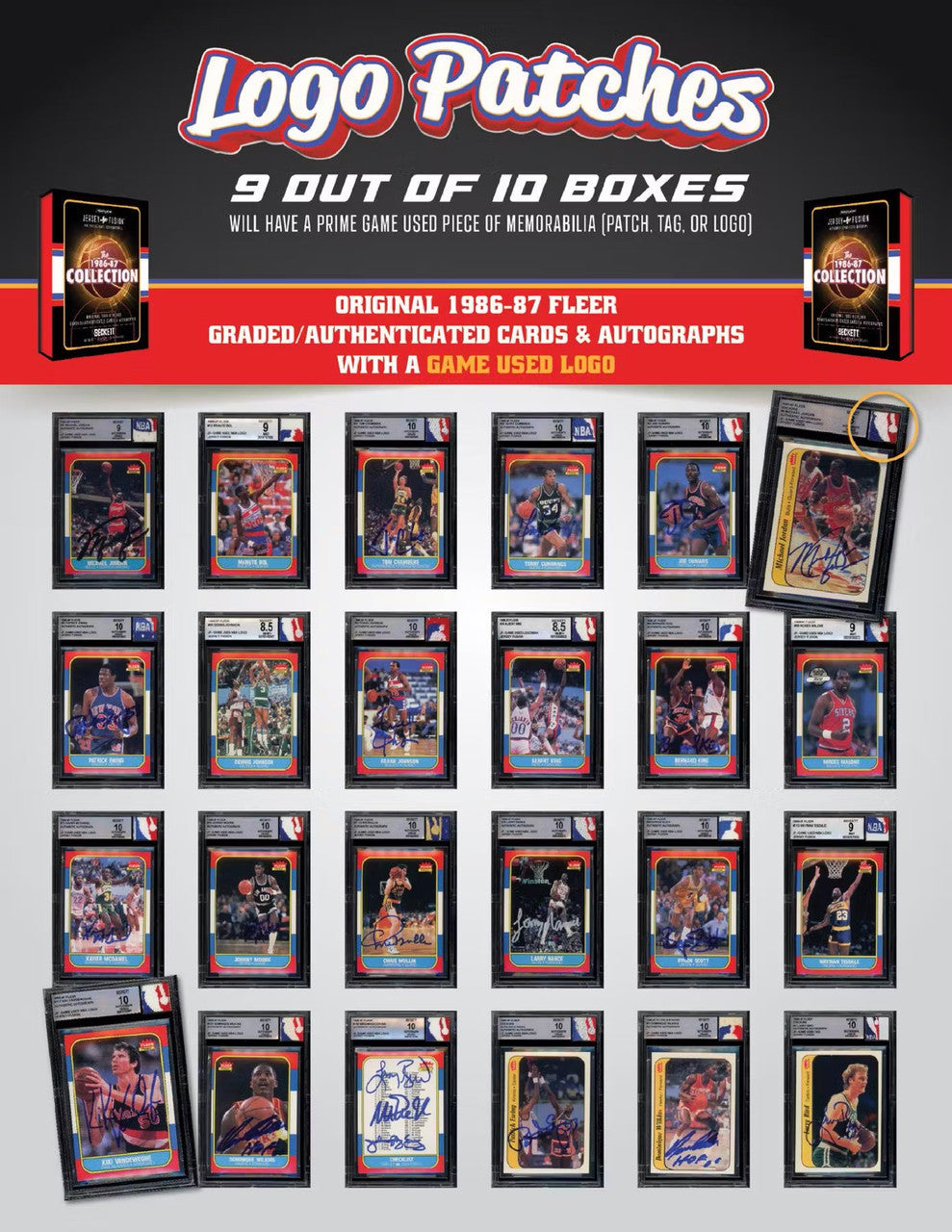 2024 Jersey Fusion 1986-87 Fleer Collection Basketball Box (5)