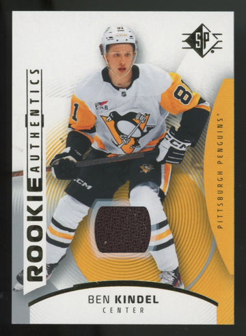 2025-26 Upper Deck SP Authentics Ben Kindel RC Patch #102
