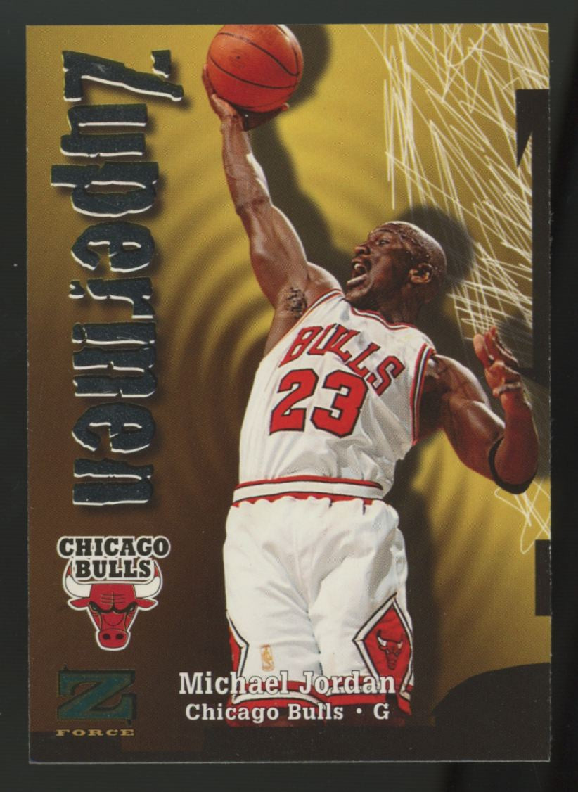 1997-98 Skybox Z Force Michael Jordan Zupermen #190