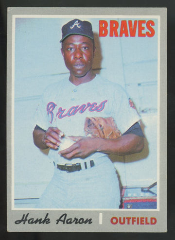 1970 Topps Hank Aaron #500 VG/EX "A"