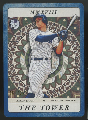 2018 Topps Gypsy Queen Aaron Judge Indigo Tarot Of The Diamond /250 #TOD-14