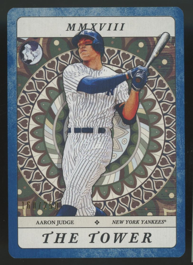 2018 Topps Gypsy Queen Aaron Judge Indigo Tarot Of The Diamond /250 #TOD-14