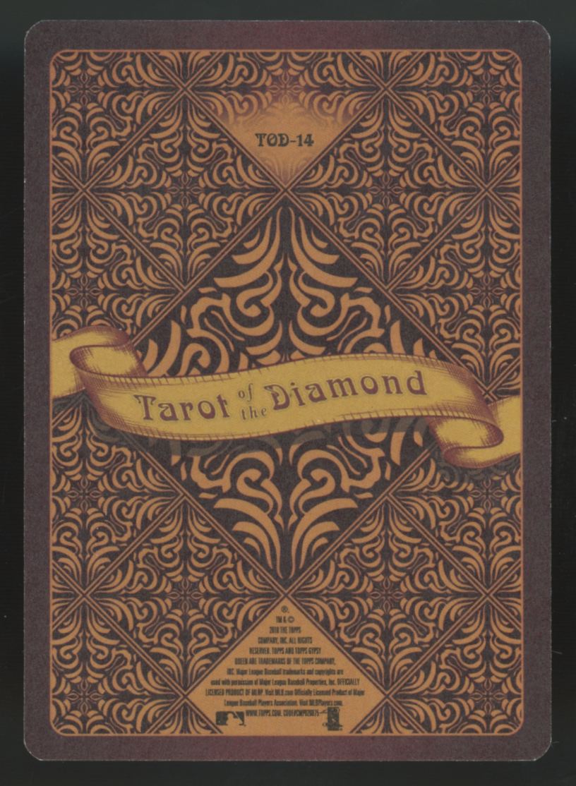 2018 Topps Gypsy Queen Aaron Judge Indigo Tarot Of The Diamond /250 #TOD-14