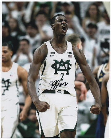Jaren Jackson Jr. MSU State Spartans Autographed Signed 8x10 Yelling Photograph