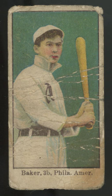 1909 E90-1 Home Run Baker American Caramel Back Poor