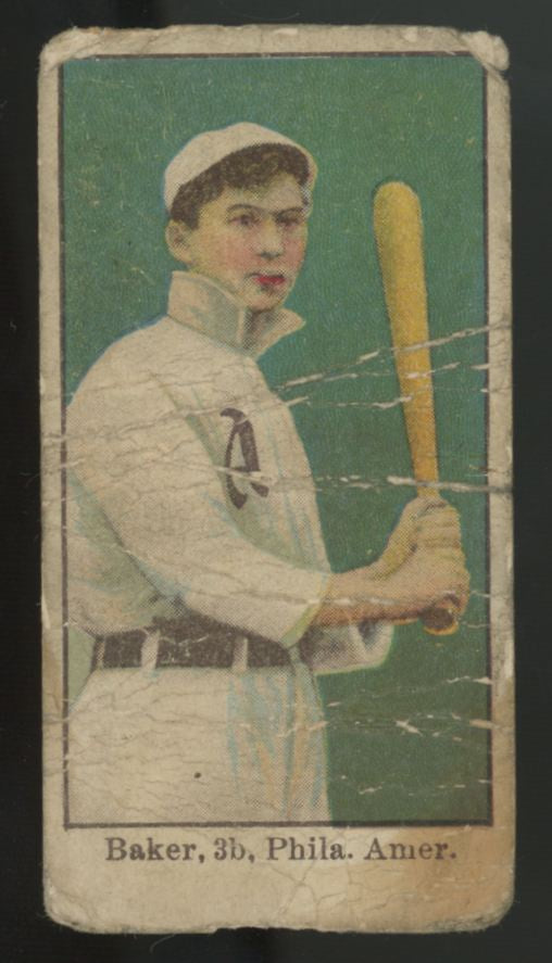 1909 E90-1 Home Run Baker American Caramel Back Poor