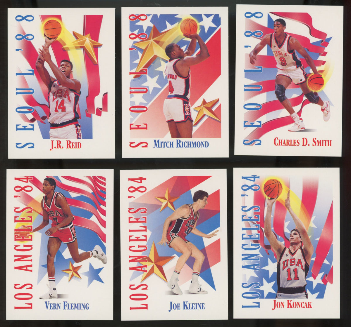 1991-92 SkyBox Team USA Complete Set (34/34)