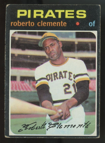 1971 Topps Roberto Clemente #630 Good
