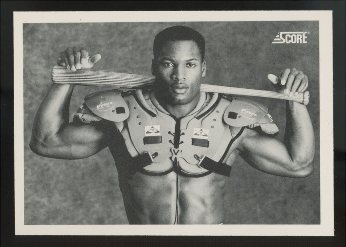 1990 Score Bo Jackson Black & White #697