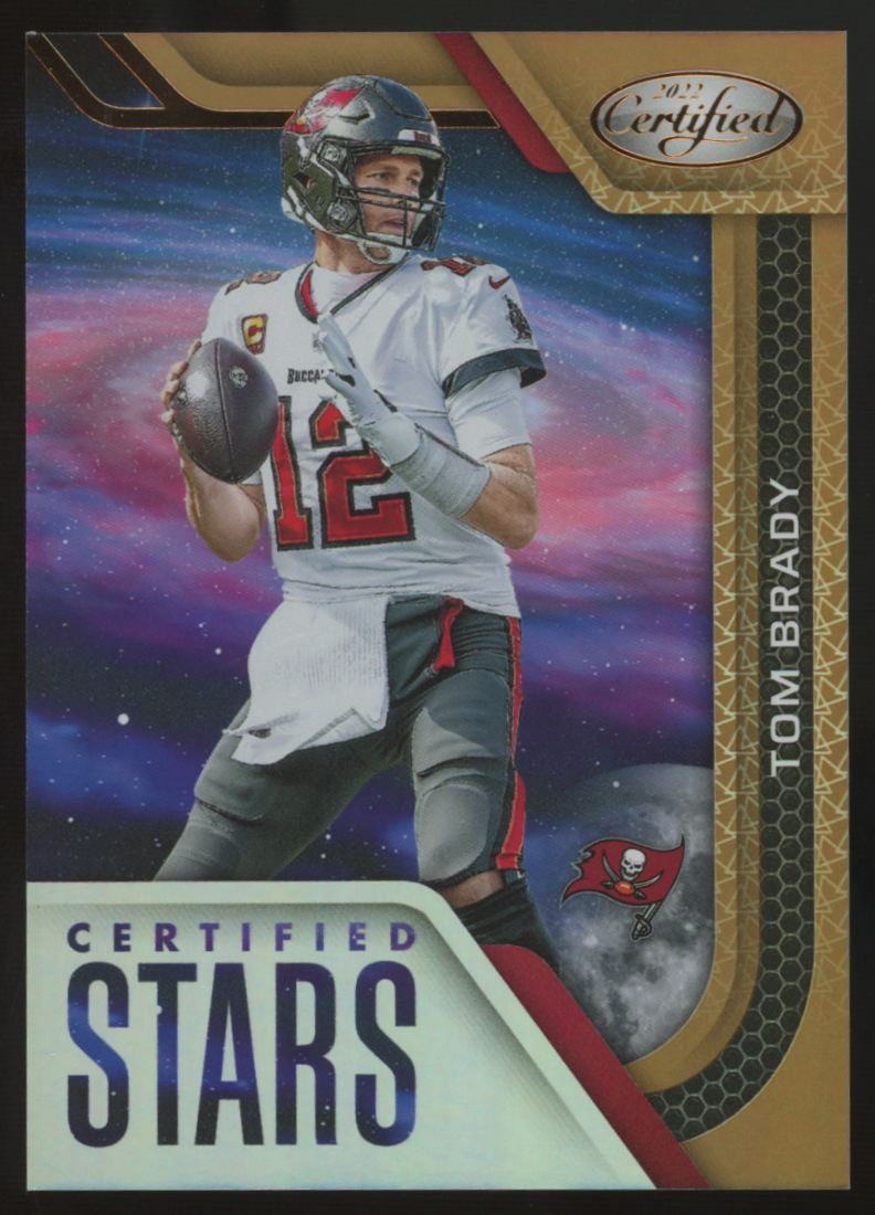 2022 Panini Certified Tom Brady Bronze Mirror Certified Stars /249 #CS-10
