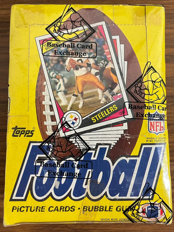 1984 Topps Football Wax Box BBCE Wrapped And Sealed. Super Clean.