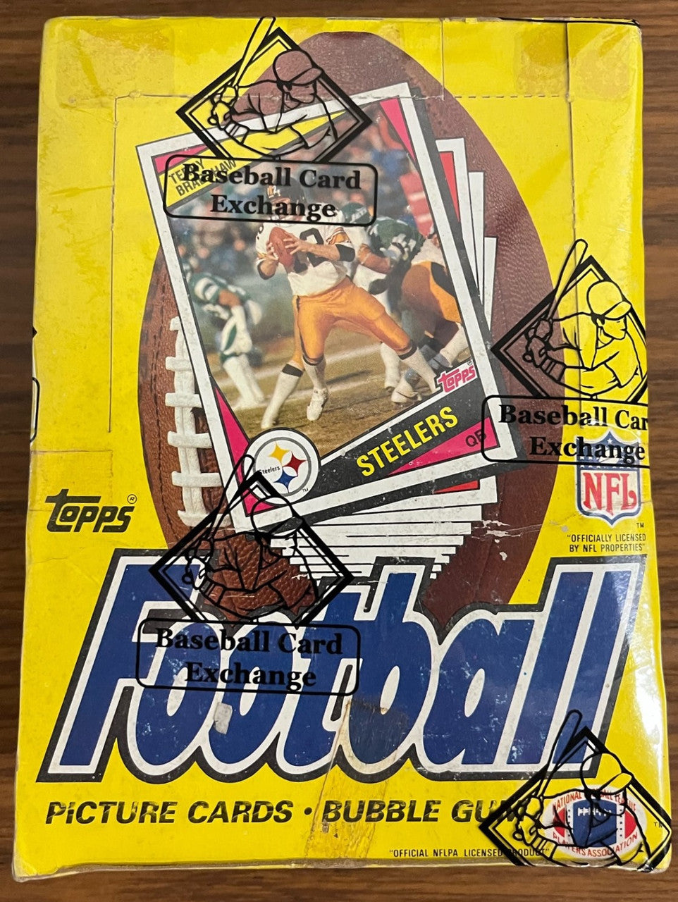 1984 Topps Football Wax Box BBCE Wrapped And Sealed. Super Clean.