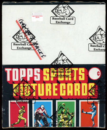 1984 Topps Baseball Rack Pack Box BBCE Wrapped And Sealed