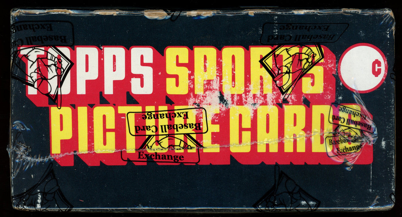 1984 Topps Baseball Rack Pack Box BBCE Wrapped And Sealed