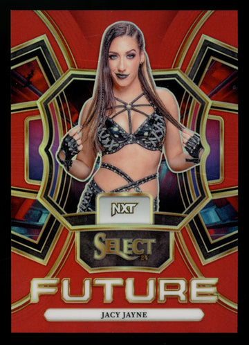 2024 Panini Select WWE Jacy Jayne Future Red Prizm /99 #24
