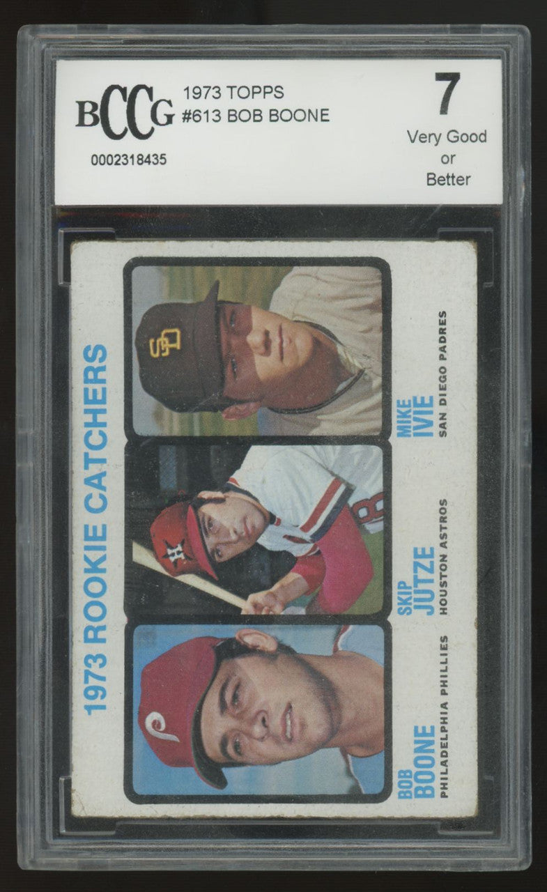1973 Topps Bob Boone RC Rookie Catchers #613 BCCG 7