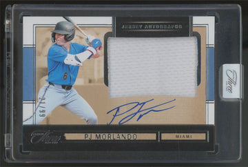 2025 Three & Two PJ Morlando Jersey Autographs /99 #JA-PM