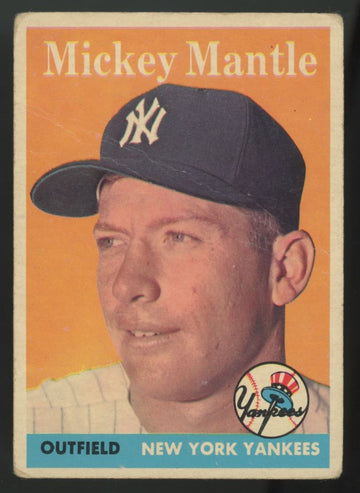 1958 Topps Mickey Mantle #150 F/G