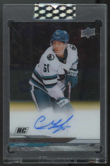 2024-25 Upper Deck Clear Cut Collin Graf RC Auto #CC-GR