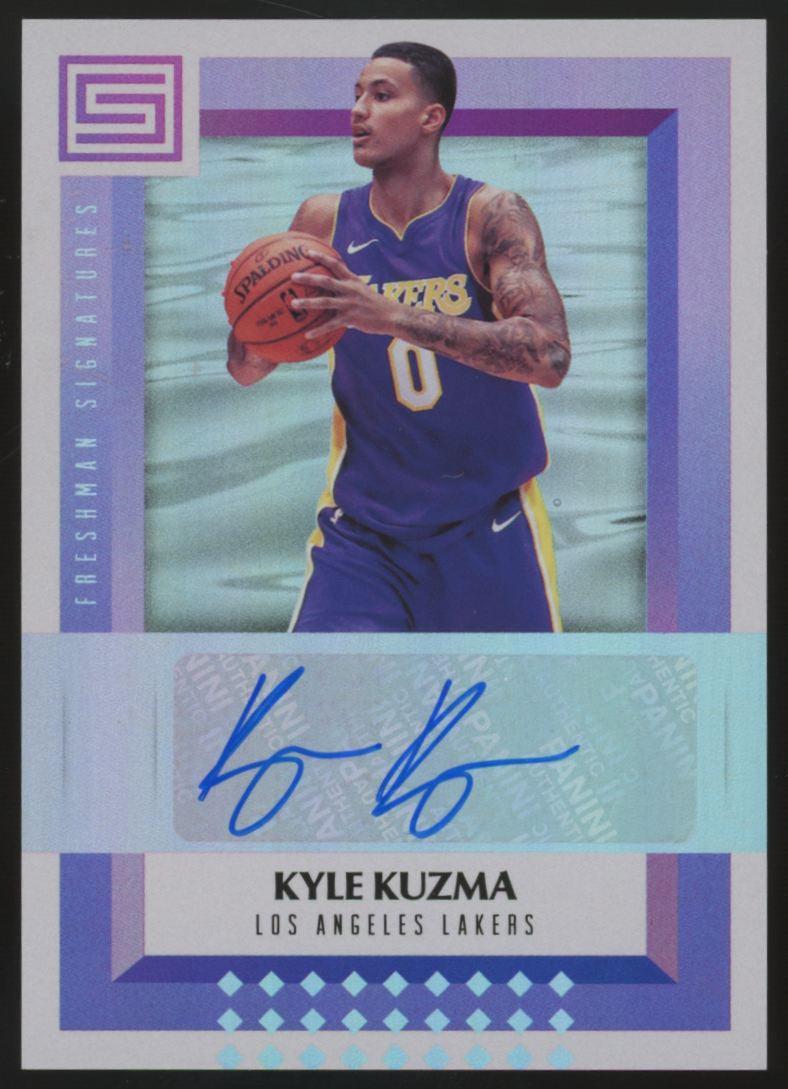 2017-18 Panini Status Kyle Kuzma RC Freshman Signatures Auto #FS-KKZ
