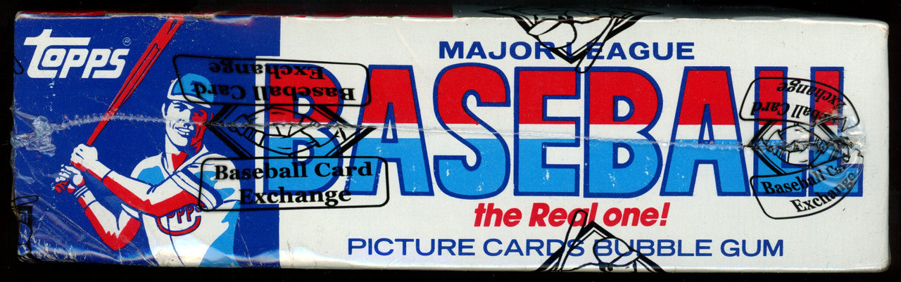 1985 Topps Baseball Cello Pack Box BBCE Wrapped And Sealed