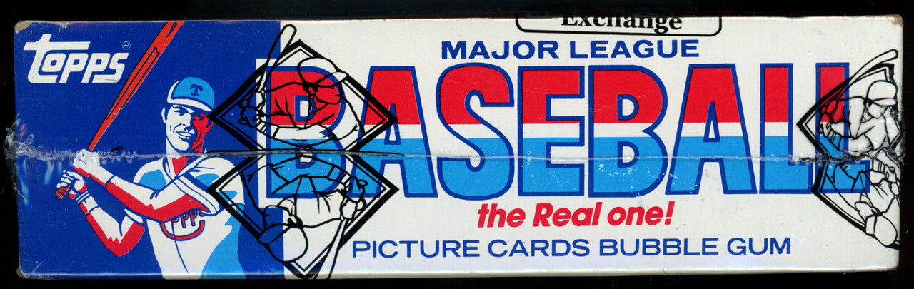 1985 Topps Baseball Cello Pack Box BBCE Wrapped And Sealed
