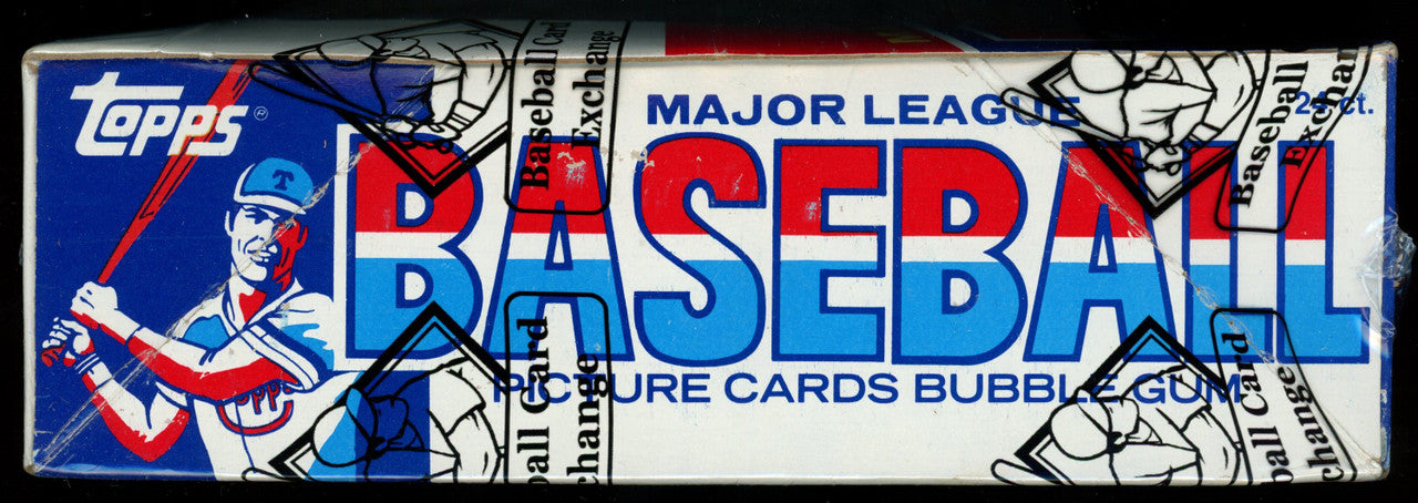 1985 Topps Baseball Cello Pack Box BBCE Wrapped And Sealed