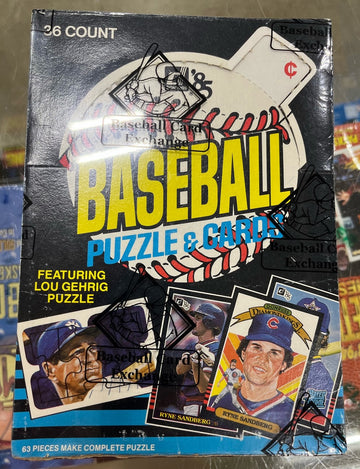 1985 Donruss Baseball Wax Box BBCE Wrapped Sealed