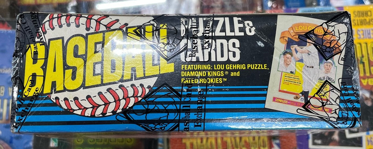 1985 Donruss Baseball Wax Box BBCE Wrapped Sealed
