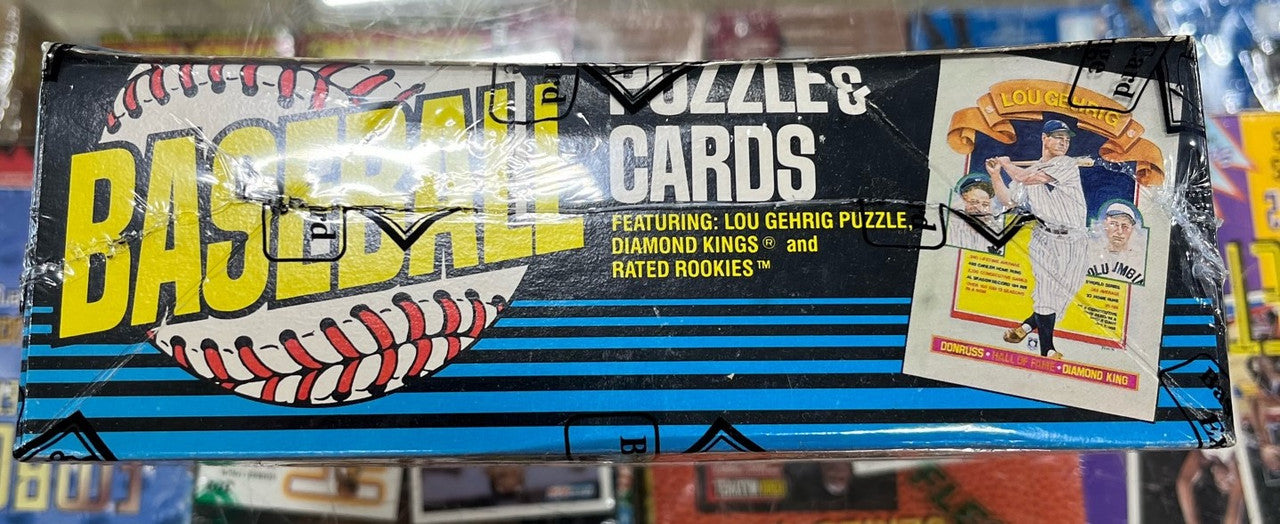 1985 Donruss Baseball Wax Box BBCE Wrapped Sealed